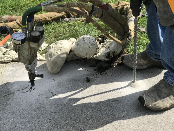 Patio Mudjacking in Ankeny